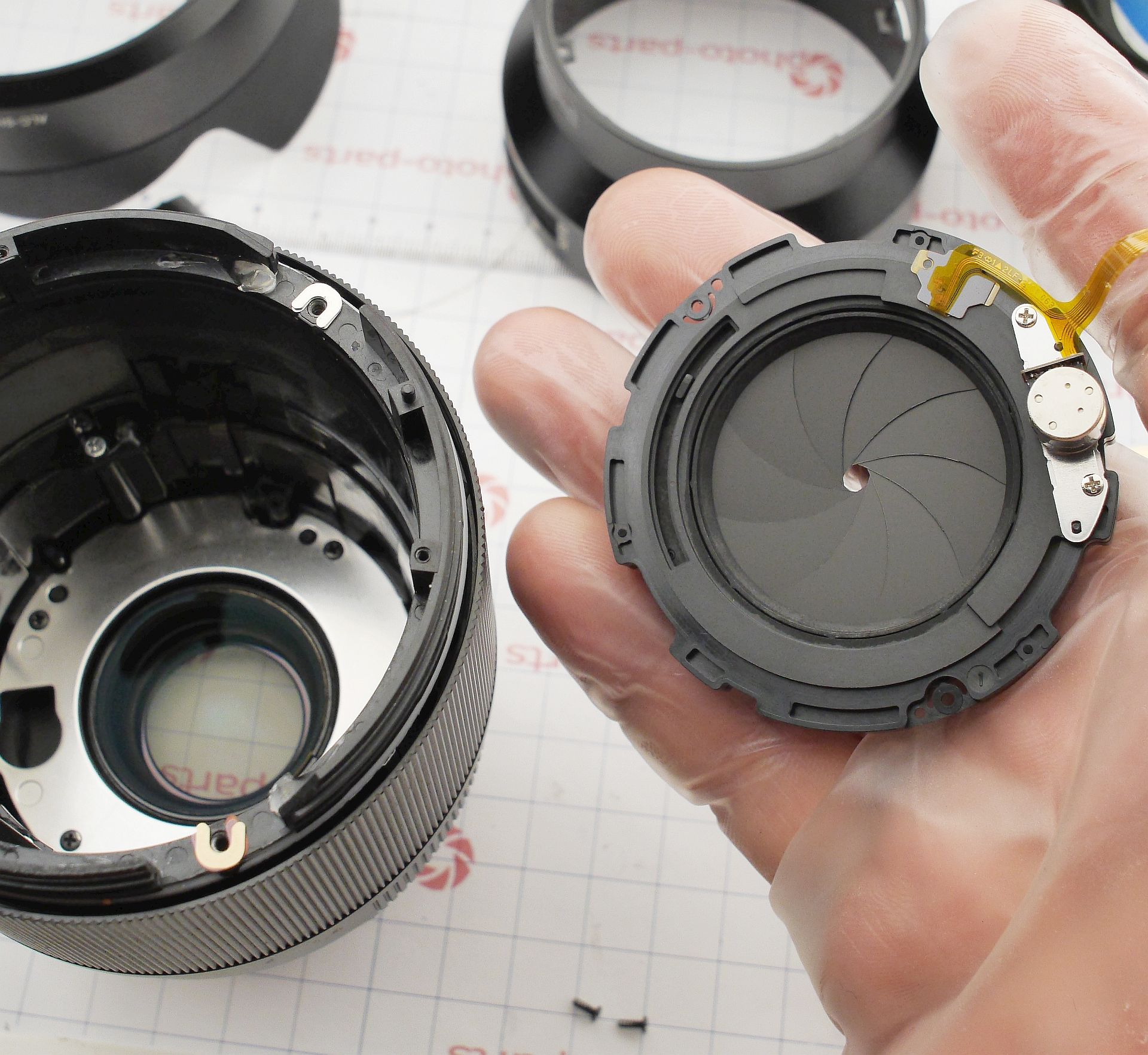 Sony FE 35mm 1.4ZA ремонт мотора фокусировки и странности